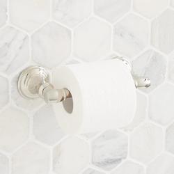 Toilet Tissue Holder in Polished Nickel