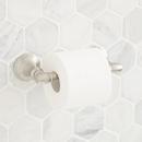 Wall Mount Toilet Tissue Holder in Brushed Nickel