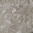Signature Hardware Polished Nickel Round Closed Towel Ring 