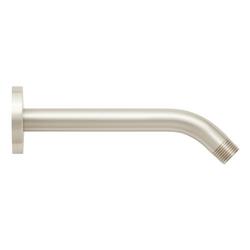 8 in. Shower Arm and Flange in Brushed Nickel