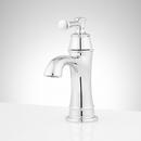Single Handle Monoblock Bathroom Sink Faucet in Chrome 
