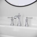 Signature Hardware Chrome Two Handle Widespread Bathroom Sink Faucet 