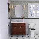 Two Handle Widespread Bathroom Sink Faucet in Polished Nickel 