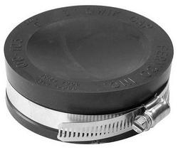 8 x 8-11/20 in. Sweat 4.3# Plastic Flexible Pipe Quick Cap