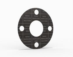 Full Face Gasket, Graphite, 3 in. ASME B16.5 Class 150, 0.060 in. Thick, 4 Bolt Holes