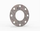 Style 9850  Full Face Gasket, Carbon Fiber with Nitrile Binder(NBR) Nitrile(NBR), 6 in. ASME B16.5 Class 150, 0.063 in. Thick, 8 Bolt Holes 