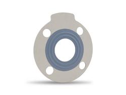 Full Face Gasket, PTFE bonded to EPDM, 3 in. ASME B16.5 Class 150, 0.125 in. Thick, 4 Bolt Holes