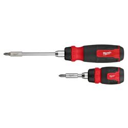 2-piece 14-In-1 Ratcheting Multi-Bit and 8-In-1 Ratcheting Compact Multi-Bit Screwdriver Set