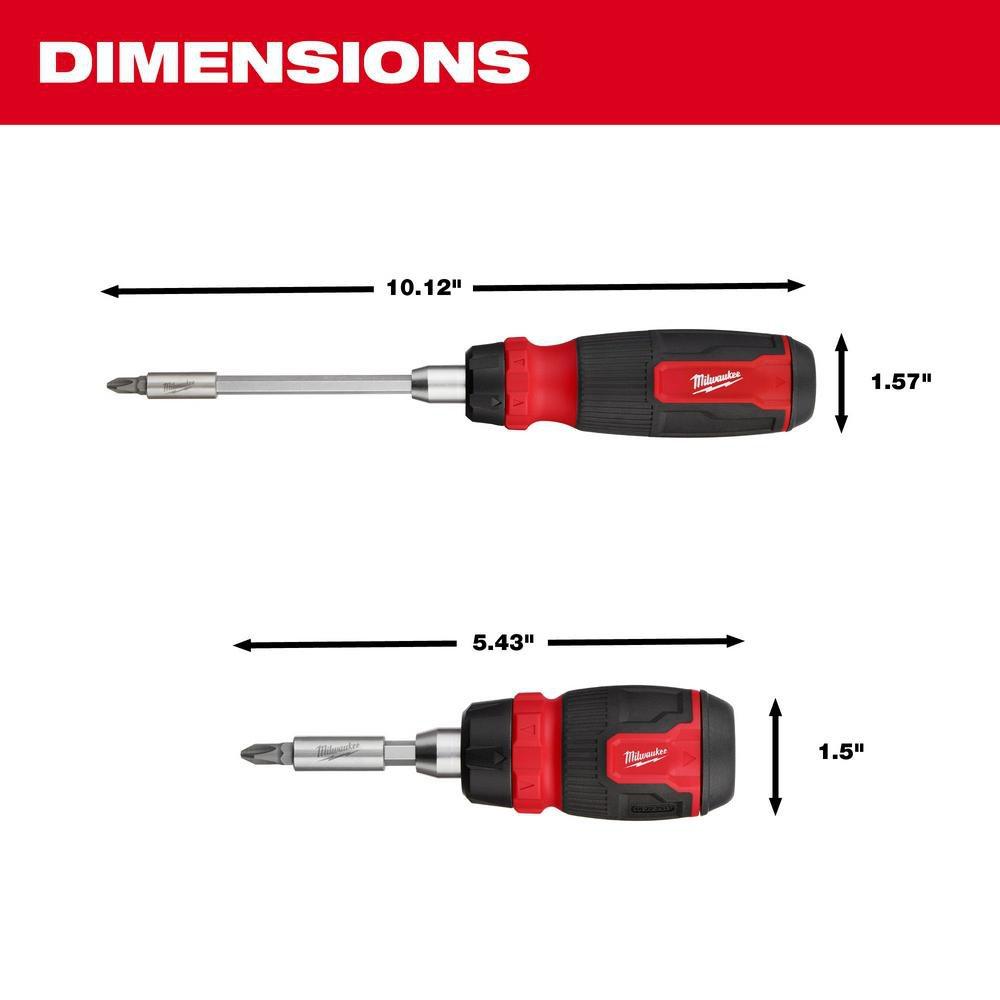 2PC 14-IN-1 RATCHETING MULTI-BIT AND 8-IN-1 RATCHETING COMPACT MULTI-BIT SCREWDRIVER SET 
