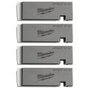 MILWAUKEE 1/2-3/4 ALLOY NPT UNIVERSAL PIPE THREADING DIES 