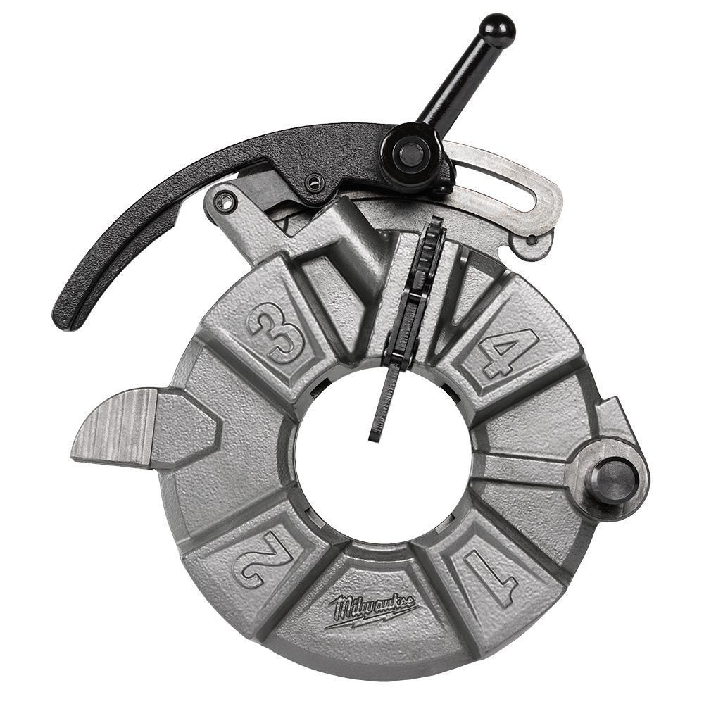 NPT PIPE THREADING DIE HEAD W/ MICRO-ADJUST 