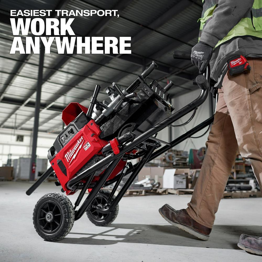 MX FUEL PIPE THREADING MACHINE 