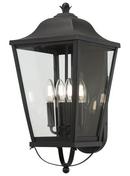 4-Light Outdoor Wall Sconce in Sand Coal
