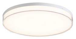 11 in. LED Flush Mount Ceiling Fixture in White