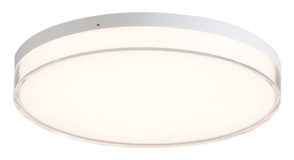 Minka Lavery White 13 in. LED Flush Mount Ceiling Fixture 