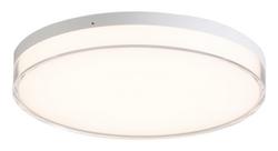 13 in. LED Flush Mount Ceiling Fixture in White
