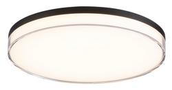 13 in. LED Flush Mount Ceiling Fixture in Coal