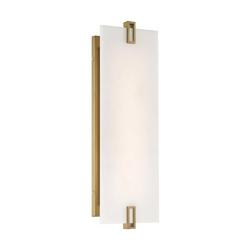 1-Light Wall Sconce in Soft Brass