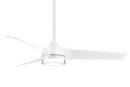 56 in. 3-Blade Ceiling Fan in Flat White