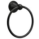 Towel Ring in Matte Black