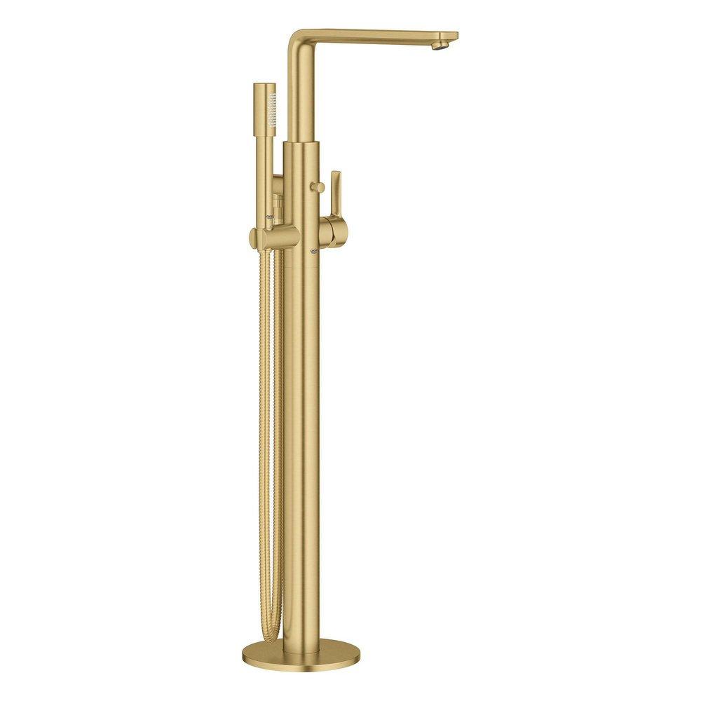 SINGLE-HANDLE FREESTANDING TUB FAUCET WITH 1.75 GPM HAND SHOWER 