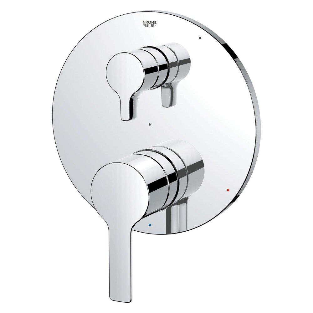 GROHE Starlight Chrome Two Handle Pressure Balancing Valve Trim 