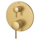 GROHE Brushed Cool Sunrise Two Handle Bathtub & Shower Faucet (Trim Only) 