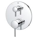 GROHE Starlight Chrome Two Handle Pressure Balancing Valve Trim 