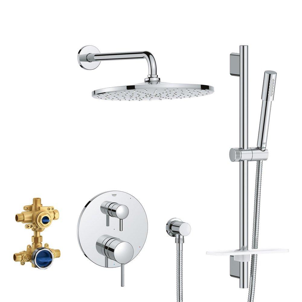 TIMELESS PRESSURE BALANCE RAIN SHOWER SET 