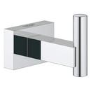 Single Robe Hook in Brushed Nickel