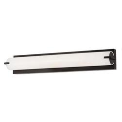 25W 1-Light Vanity Fixture in Black