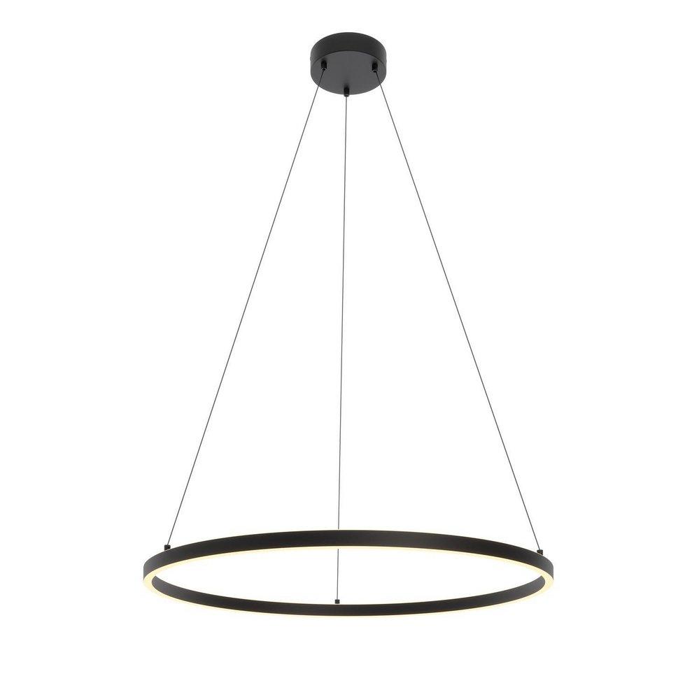 AFX Black/White 40W 2-Light Integrated LED Pendant Light 