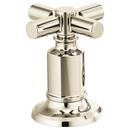 Two Handle Brass Cross Handle Kit in Brilliance® Polished Nickel