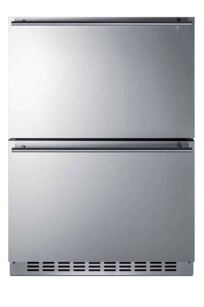 Summit Appliance Stainless Steel 3.32 cu. ft. Drawer Refrigerator 