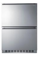 Summit Appliance Stainless Steel 3.32 cu. ft. Drawer Refrigerator 