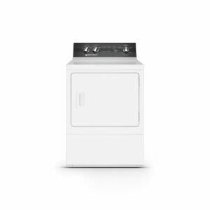 Speed Queen White 26-7/8 x 28 in. 240V 7.0 cu. ft. Electric Dryer 