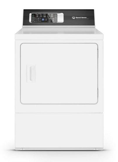 Speed Queen White 26-7/8 x 28 in. 7.0 cu. ft. 240V Electric Dryer 