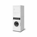 27-3/4 x 26-7/8 in. 3.5 cu. ft. 240V Electric Combination Washer & Dryer in White