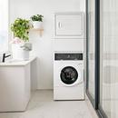 Speed Queen White 27-3/4 x 26-7/8 in. 3.5 cu. ft. 240V Electric Combination Washer & Dryer 