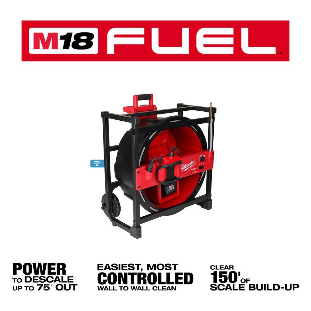 M18 FUEL HIGH SPEED CHAIN SNAKE FOR 1-1/2 ? 4 PIPES 