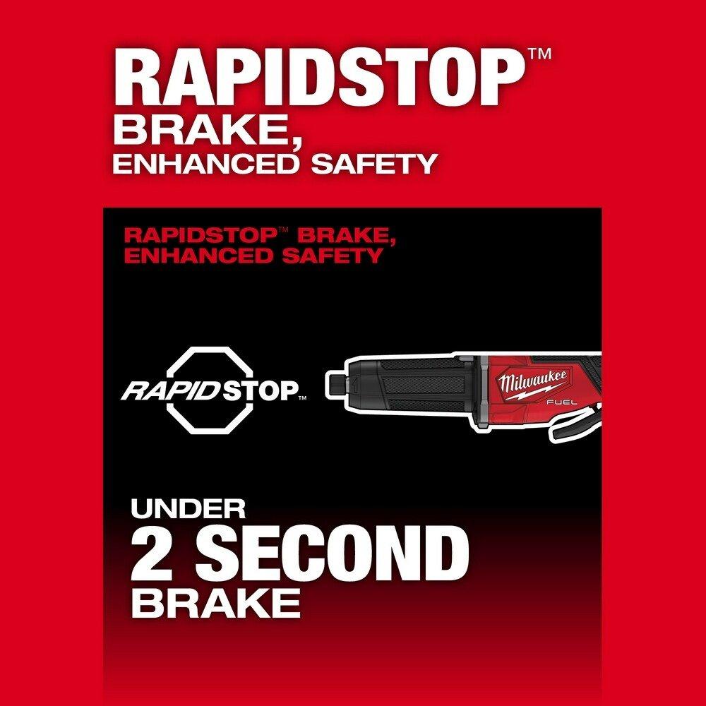 18V Variable Speek Braking Die Grinder Paddle Switch with ONE-KEY&trade; 