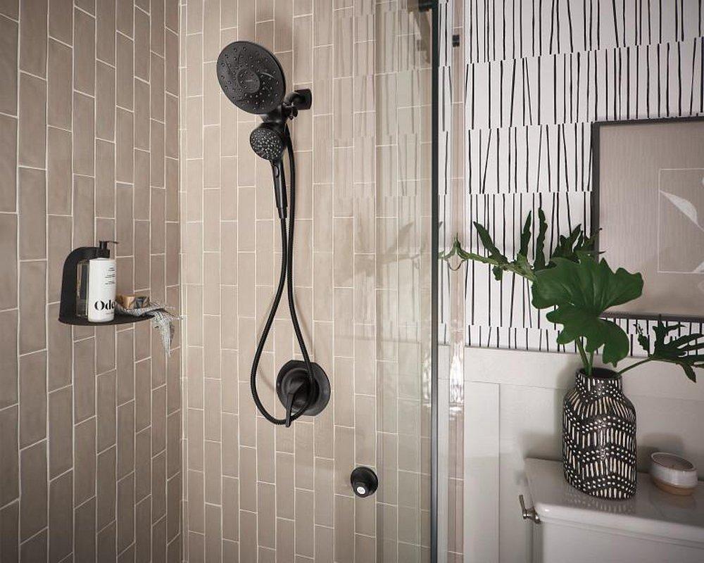 Moen Matte Black Multi Function Showerhead 