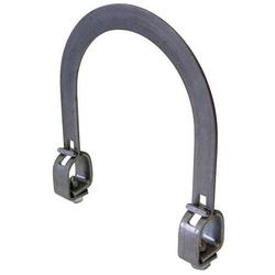 4 in. x 1 in. Plain Carbon Steel Lateral Brace Clamp