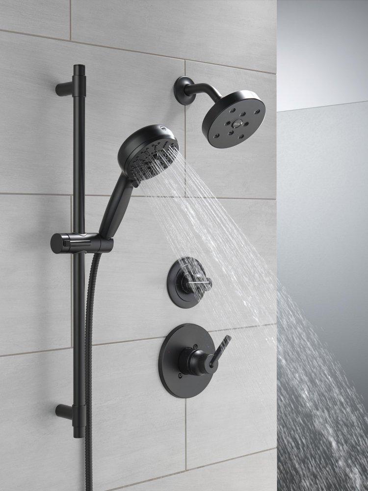 Delta Faucet Matte Black Multi Function Hand Shower 