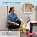 DELTA UNIVERSAL SHOWERING COMPONENTS: 7-SETTING SLIDE BAR HAND SHOWER WITH CLEANING SPRAY 