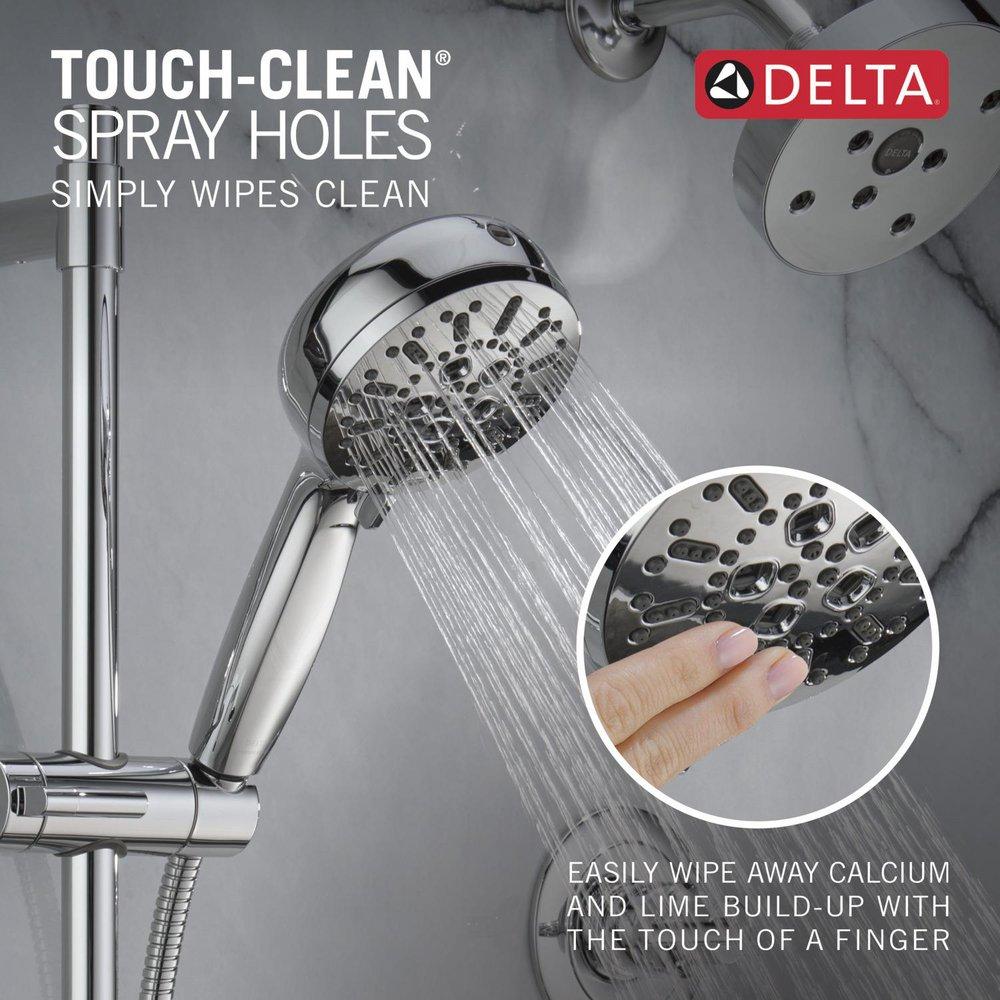 Delta Faucet Lumicoat Chrome Multi Function Hand Shower 
