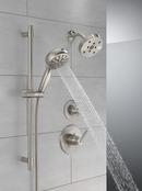 DELTA UNIVERSAL SHOWERING COMPONENTS: 7-SETTING SLIDE BAR HAND SHOWER WITH CLEANING SPRAY 