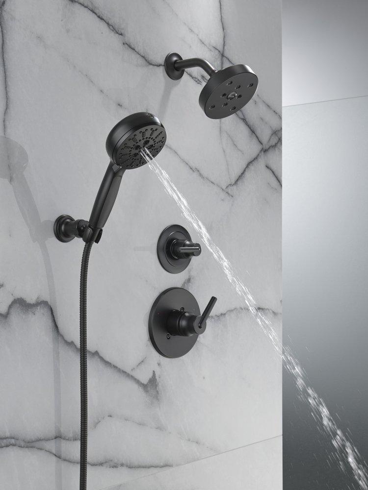 DELTA UNIVERSAL SHOWERING COMPONENTS: 7-SETTING WALL MOUNT HAND SHOWER WITH CLEANING SPRAY 