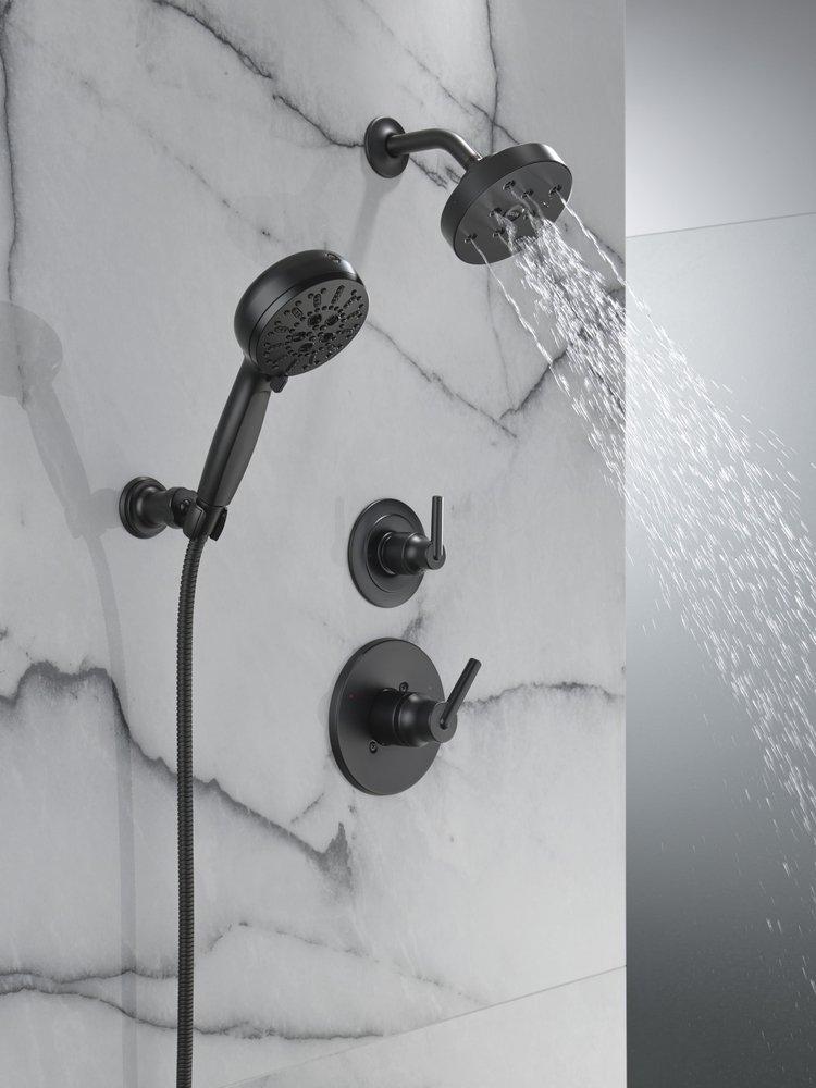 DELTA UNIVERSAL SHOWERING COMPONENTS: 7-SETTING WALL MOUNT HAND SHOWER WITH CLEANING SPRAY 