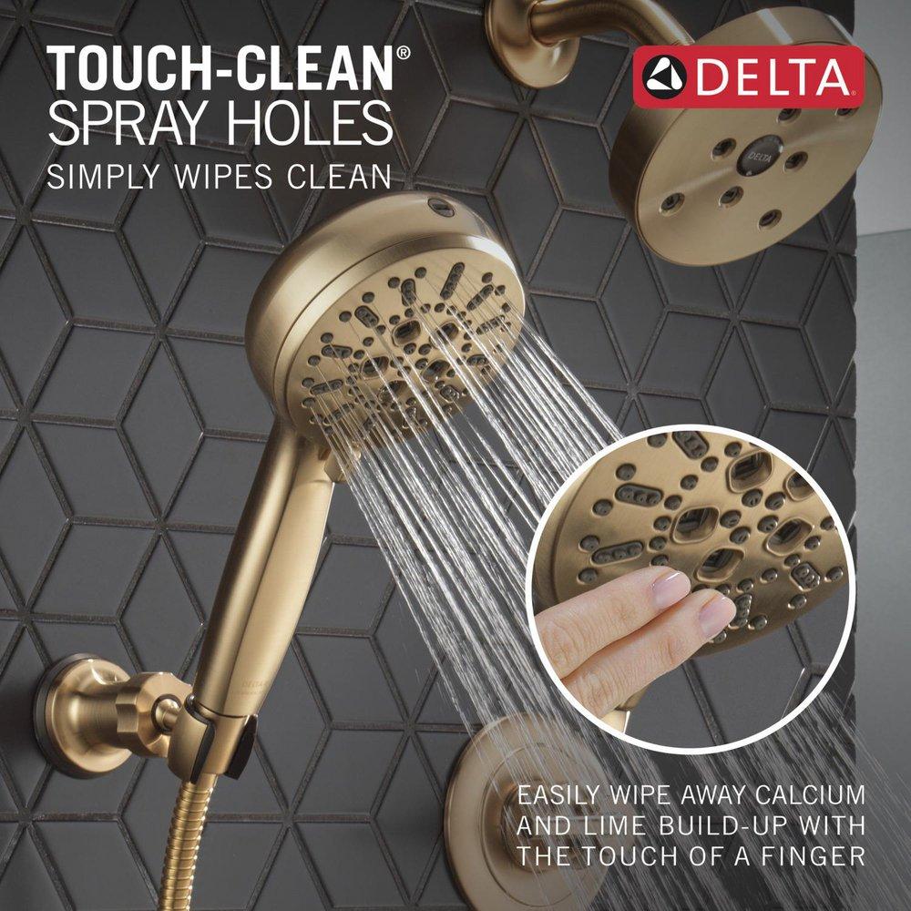 Delta Faucet Lumicoat Champagne Bronze Multi Function Hand Shower 